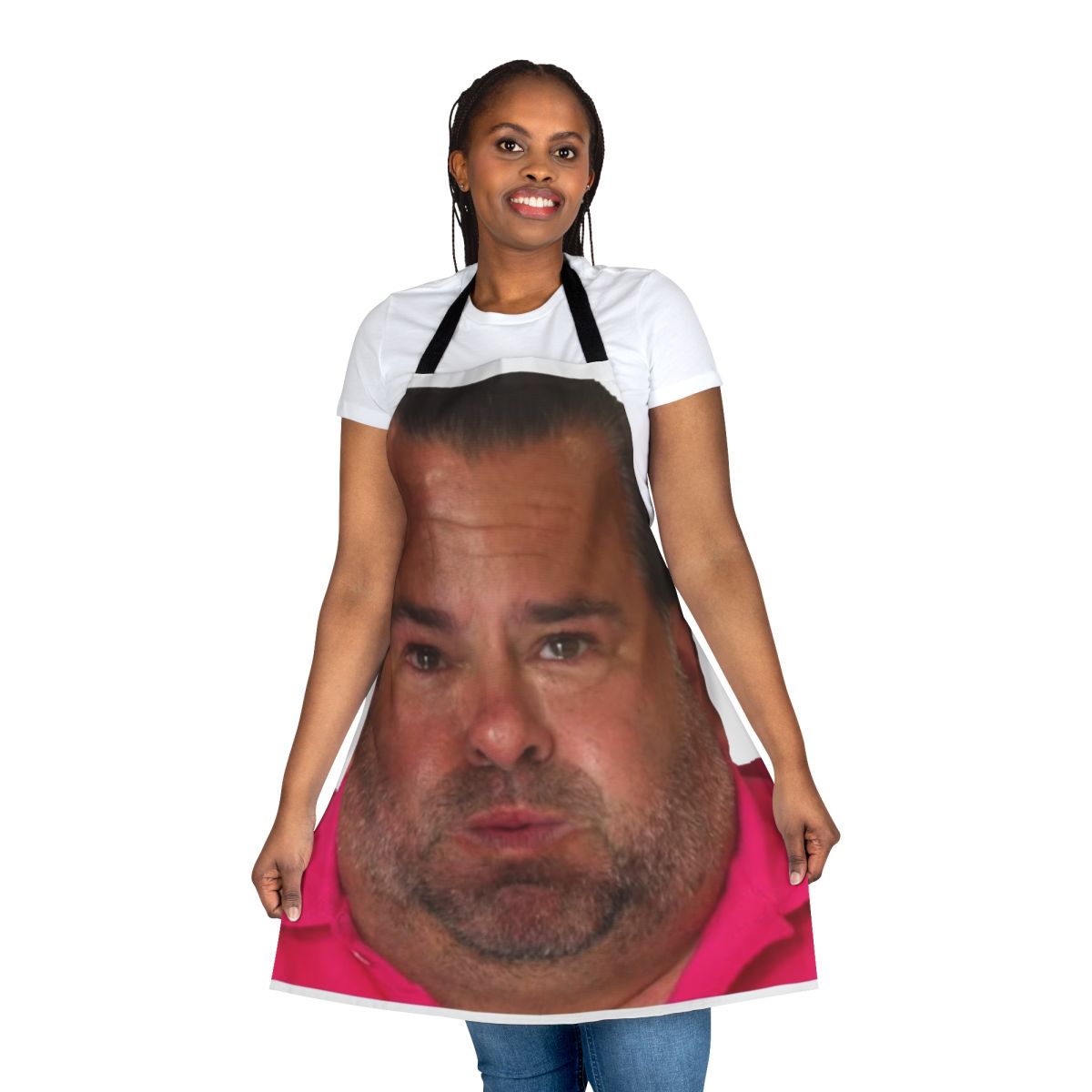 Big Ed Themed Apron with Funny Design