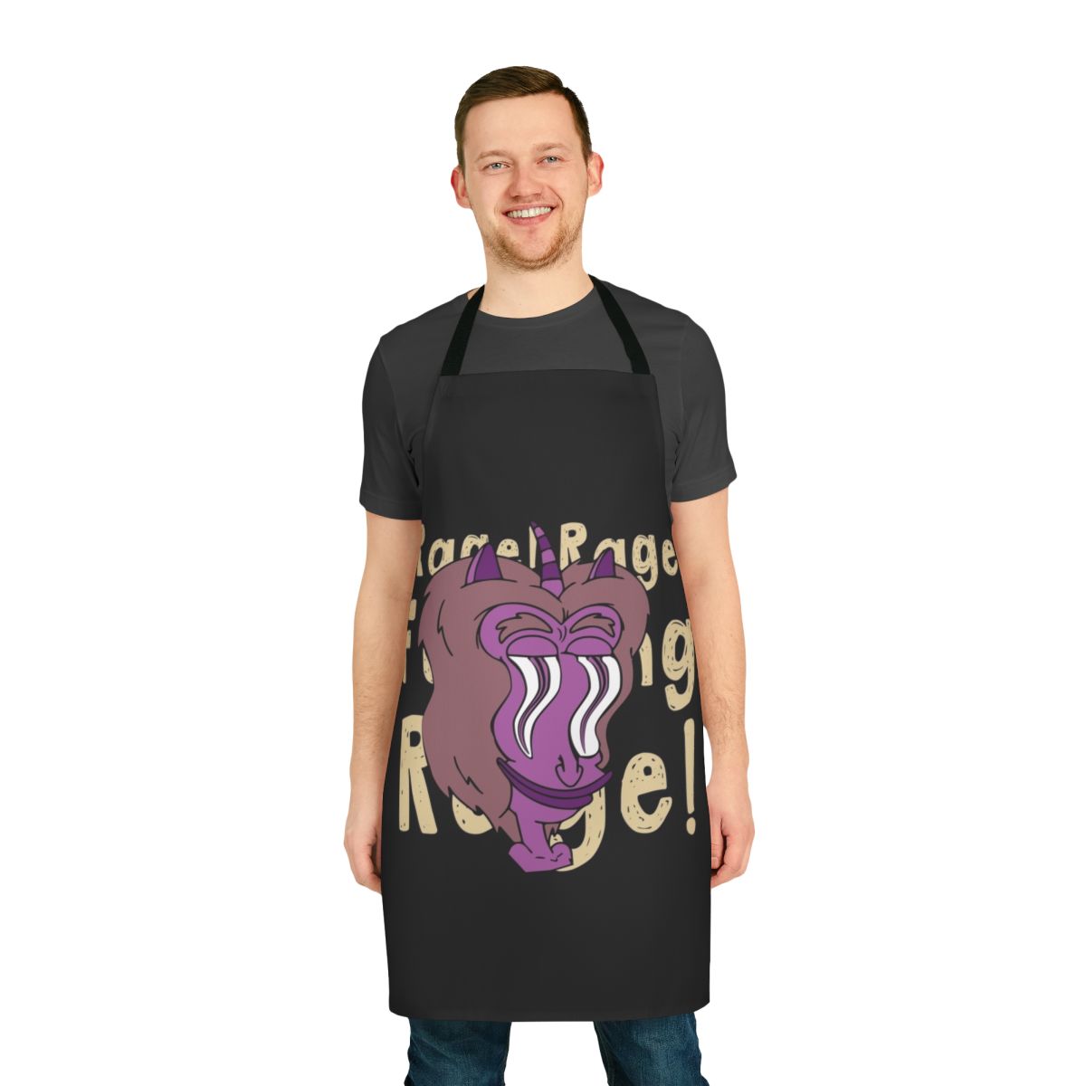 Apron featuring the Hormone Monster from the Netflix comedy series Big Mouth