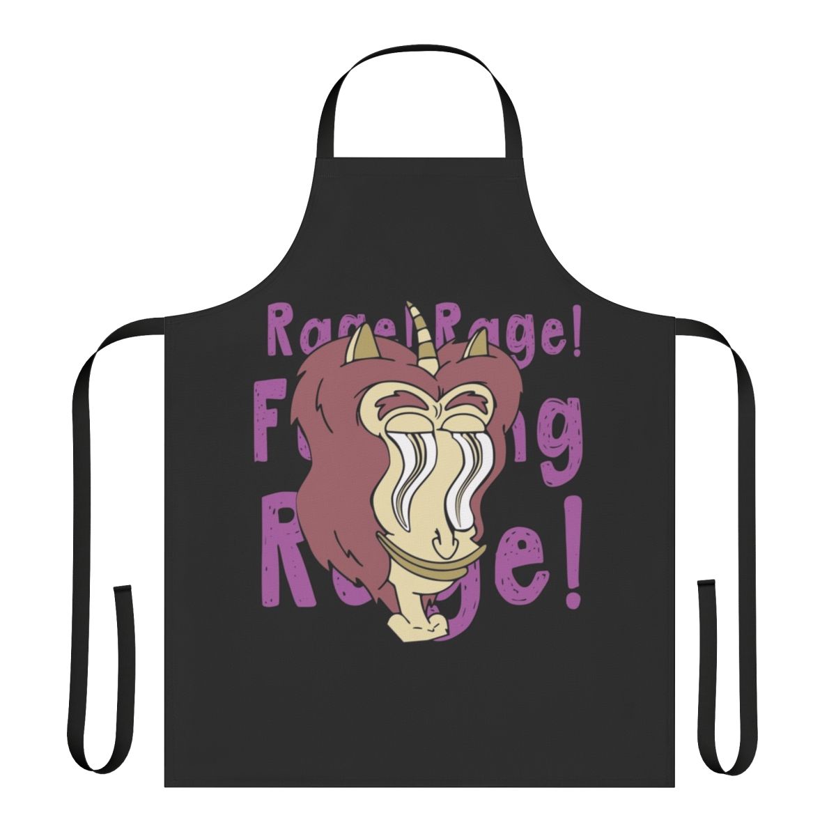 Big Mouth-inspired apron featuring the Hormone Monster from the popular Netflix animated comedy series