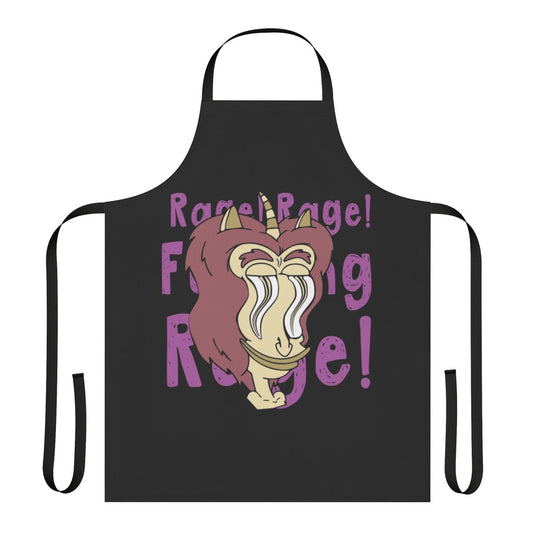 Big Mouth-inspired apron featuring the Hormone Monster from the popular Netflix animated comedy series