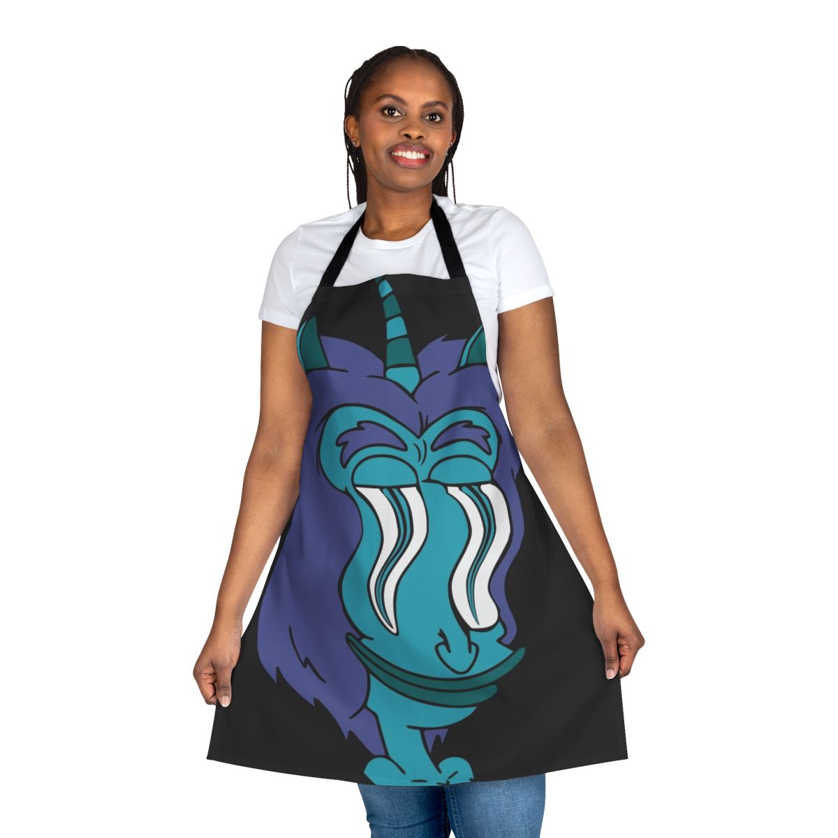 Apron featuring the Hormone Monster character from the Netflix comedy series Big Mouth