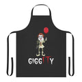 Vibrant cartoon Giggly apron with a humorous design