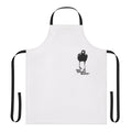 Magpie-patterned apron with text reading "Magpie Season"