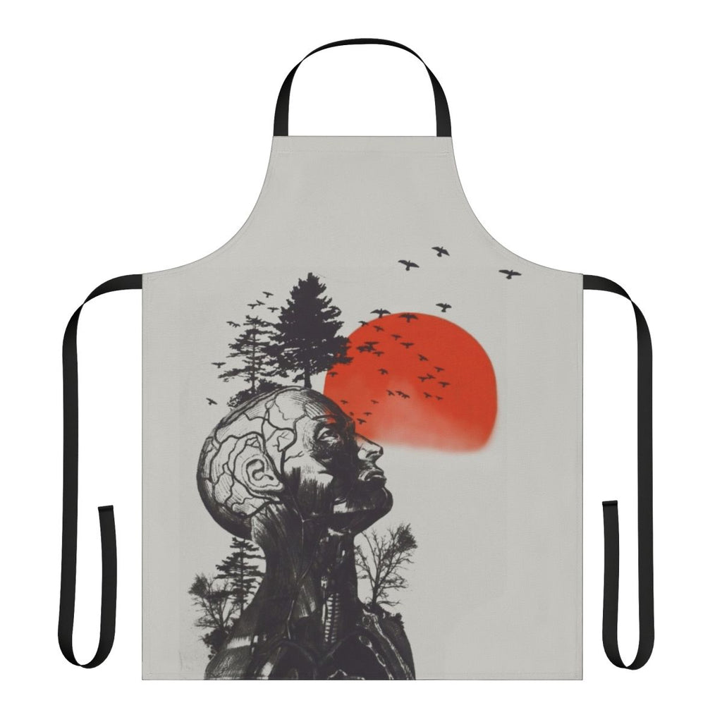 Funny hangover apron with movie character design for parties and drinking