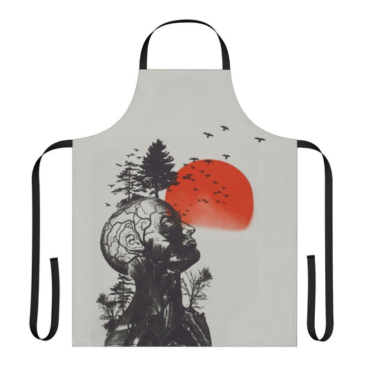 Funny hangover apron with movie character design for parties and drinking