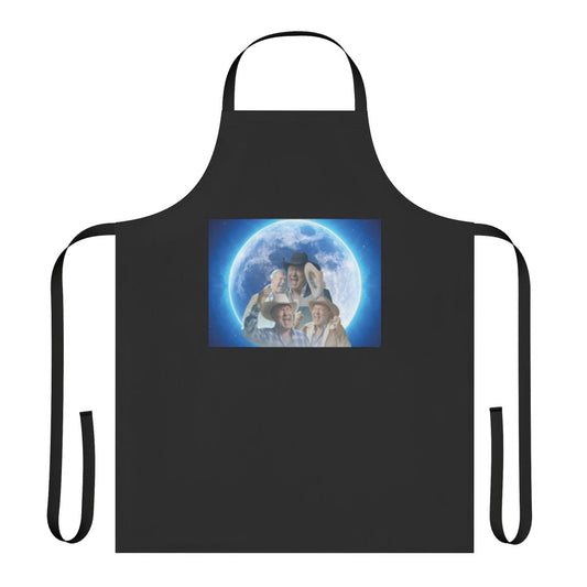 Screaming Cowboy Singing Country Meme Apron