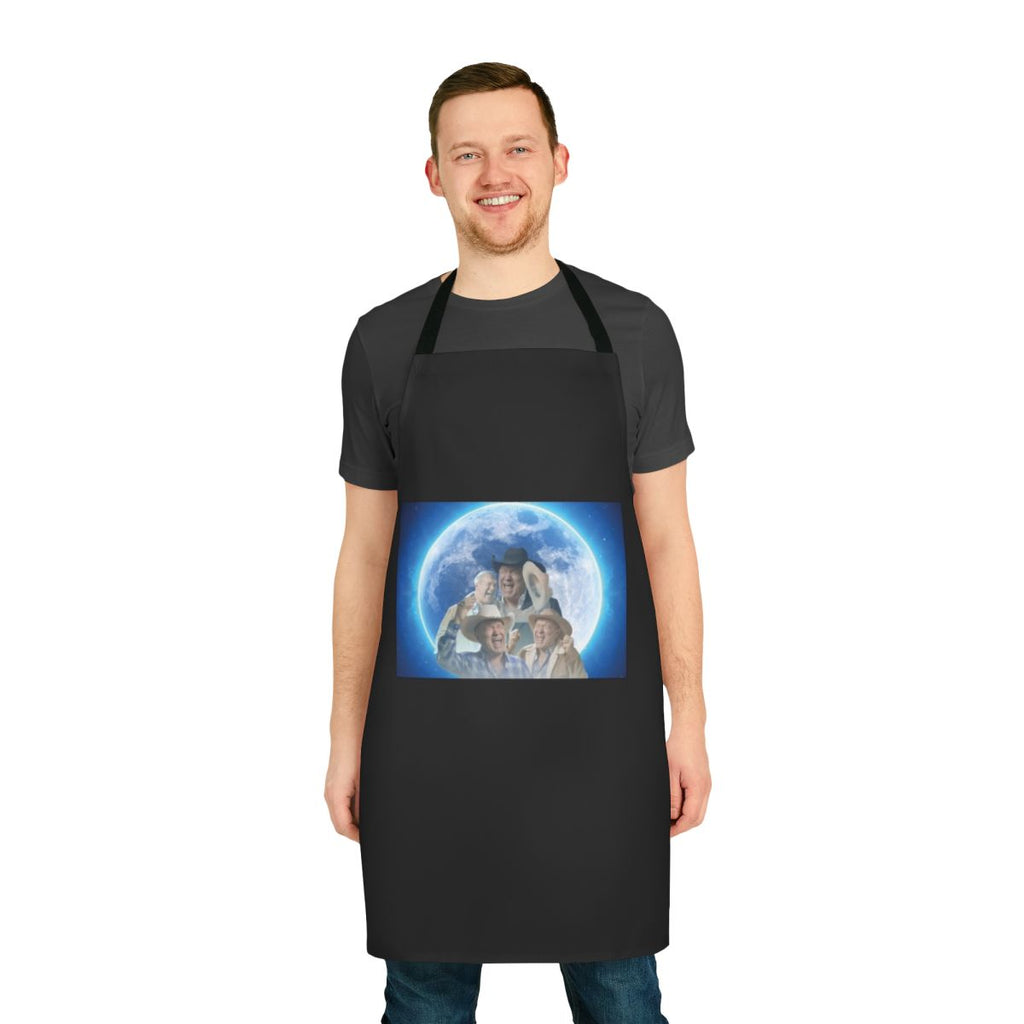 Screaming Cowboy Singing Country Meme Apron