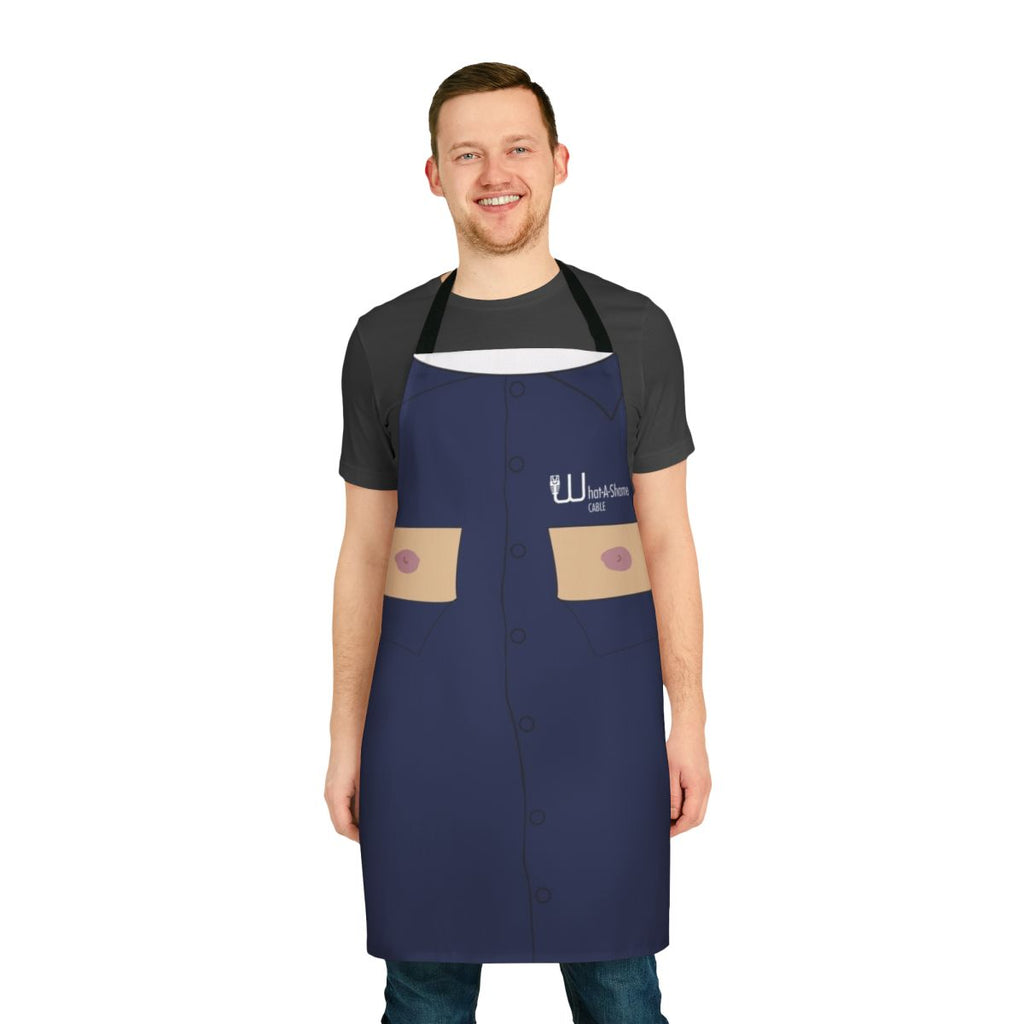 Apron featuring the iconic South Park cable guy character