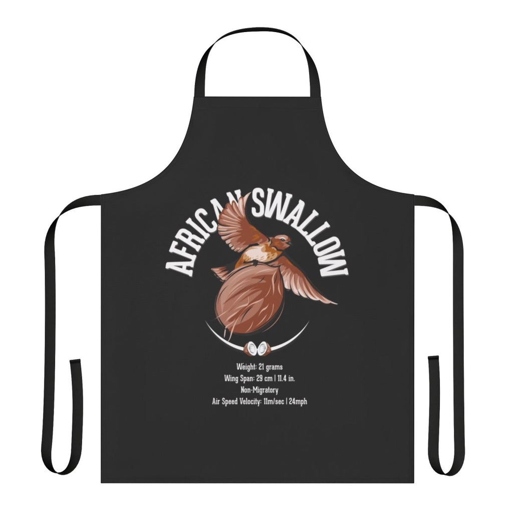 "Where'd Ya Get Those Coconuts?" Monty Python-inspired apron