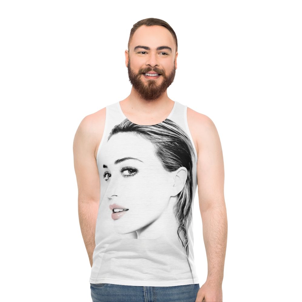Hilary Duff Unisex Tank Top