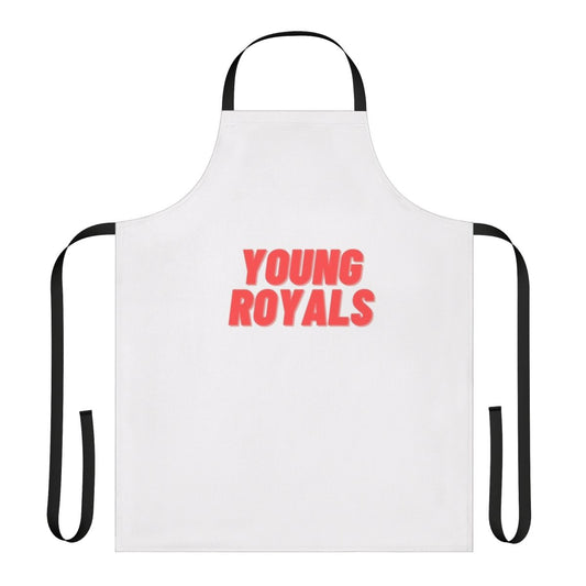 Young Royals Themed Apron with Hillerska Academy Crest