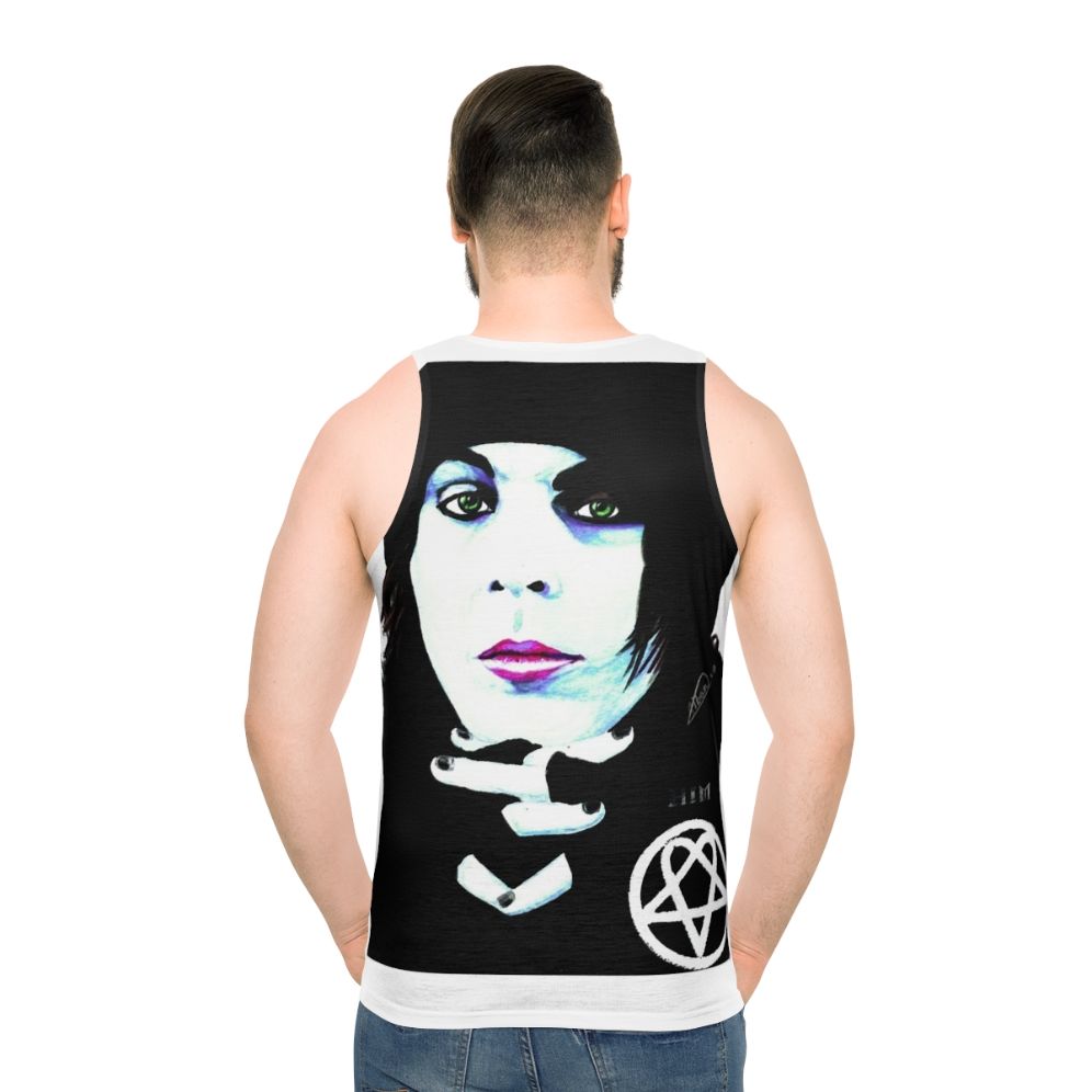 Him Ville Valo Portrait Unisex Tank Top