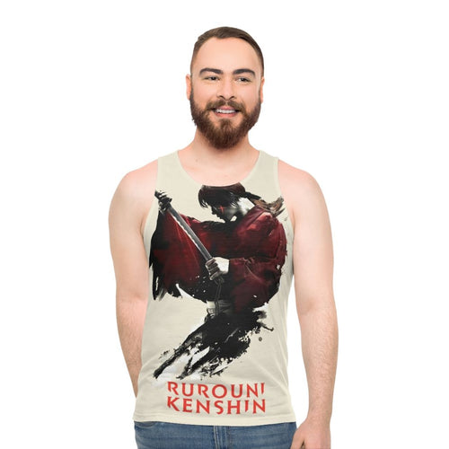 Himura Kenshin Anime Samurai Unisex Tank Top