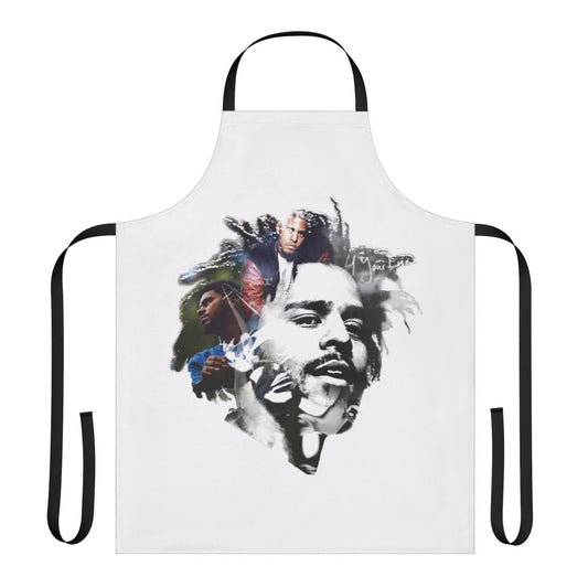 Hip-Hop Inspired Apron with Rapper Design