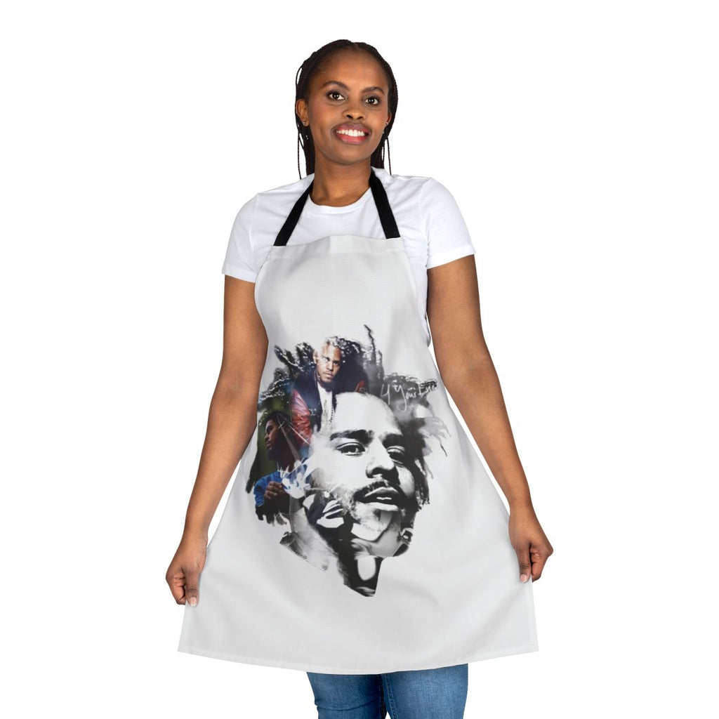 Hip-Hop Inspired Apron with Rapper Design