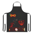 Hip hop inspired apron with X Raided design