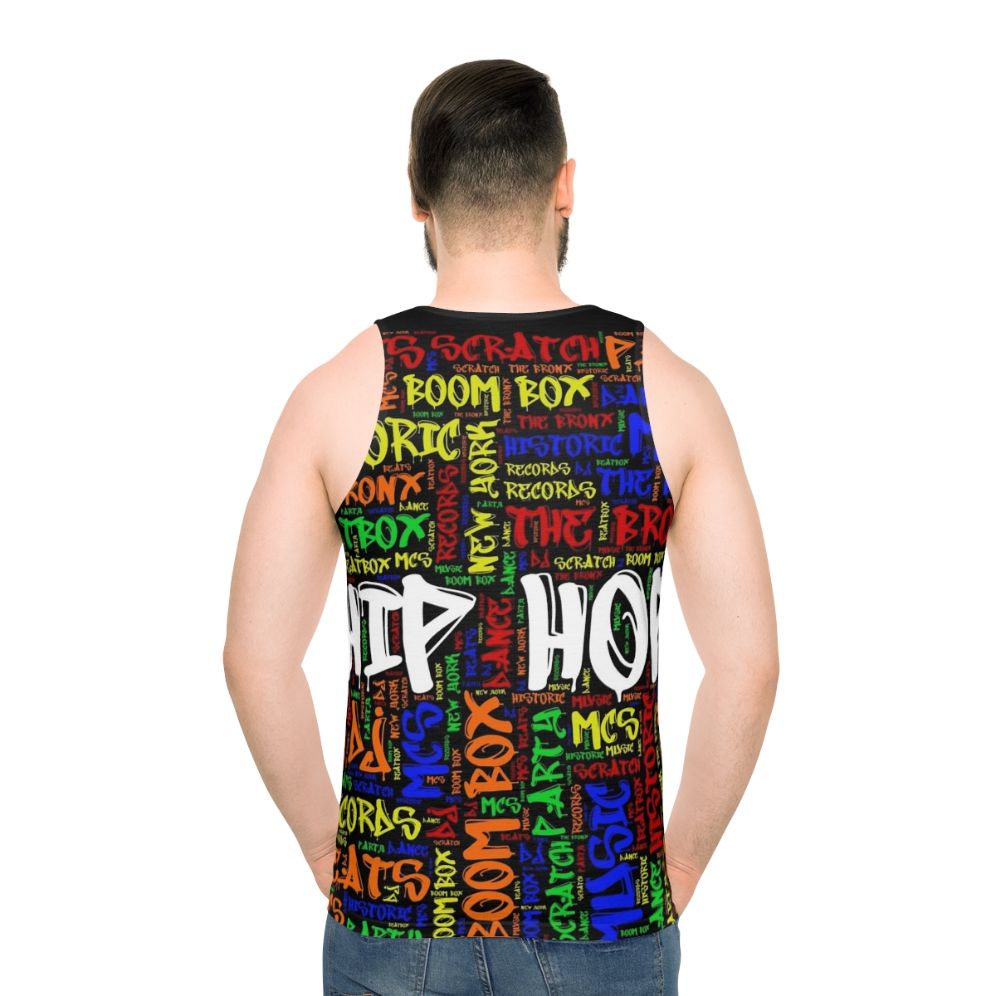Hip hop music 50th anniversary unisex tank top