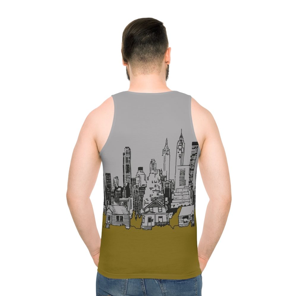 Unisex tank top featuring the album cover of "The Hissing of Summer Lawns" by Joni Mitchell