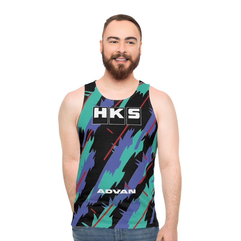 HKS Advan JDM Unisex Tank Top