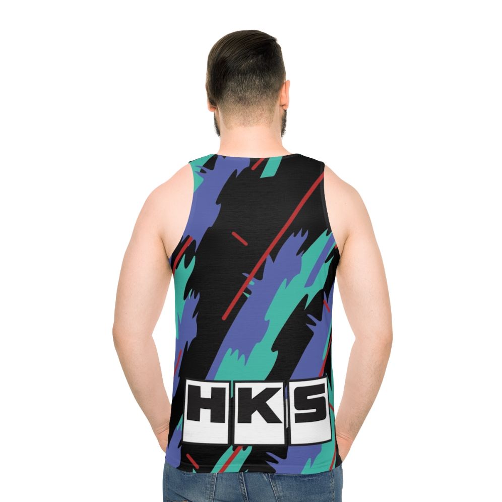 HKS Retro Pattern Unisex Tank Top