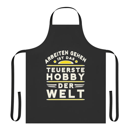 Hobbies Apron featuring humorous design for passionate hobbyists