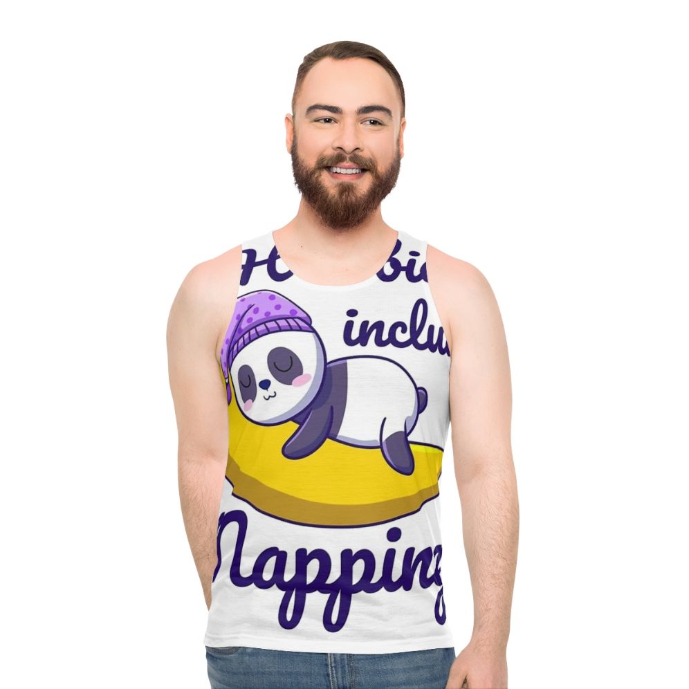 Unisex "Hobbies Include Napping" Tank Top