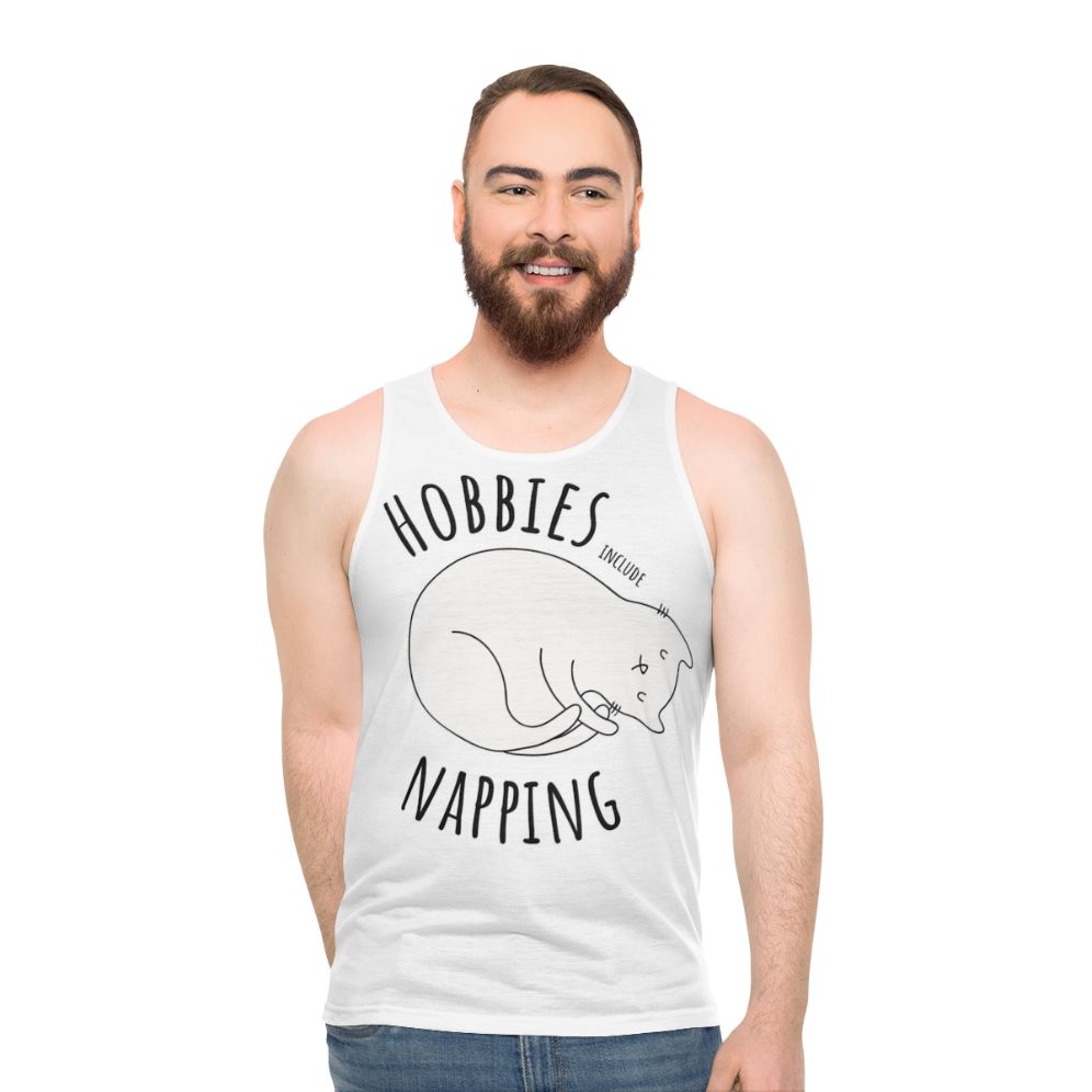 Hobbies Include Napping Unisex Tank Top