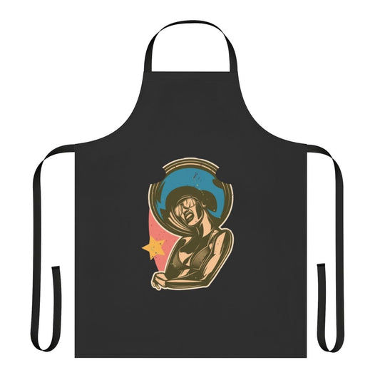 Hobbies-Inspired Apron for Punk, Post-Punk, and Indie Music Fans