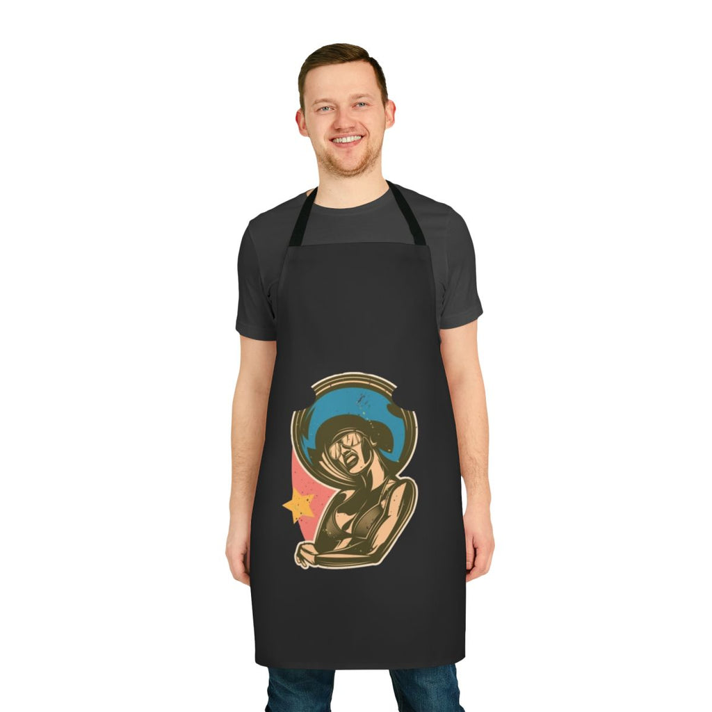 Hobbies-Inspired Apron for Punk, Post-Punk, and Indie Music Fans