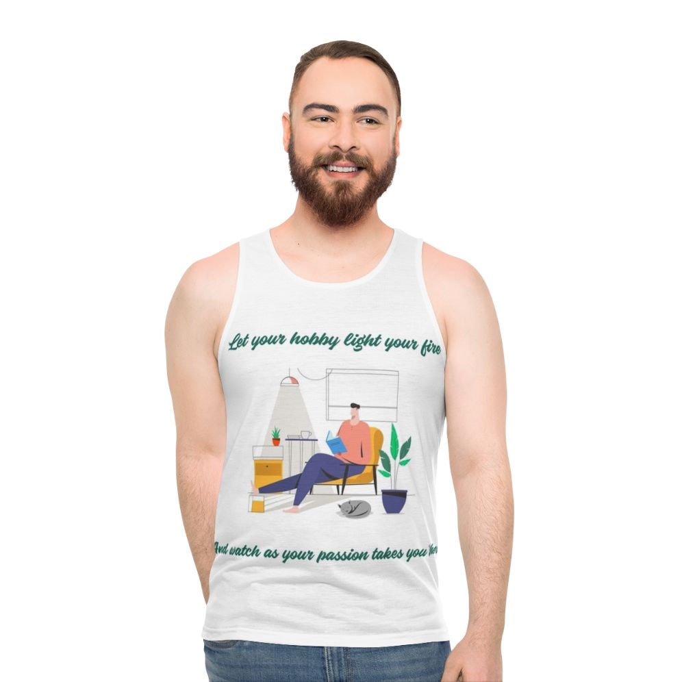 Hobbies Unisex Fitness Tank Top