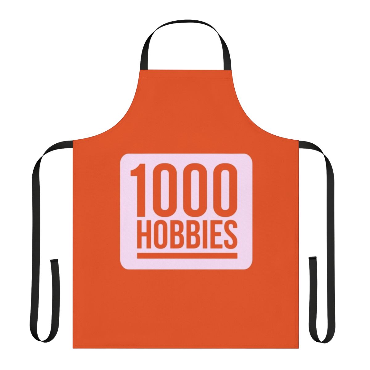 Hobby Podcast Merchandise Apron featuring 1000 Hobbies design
