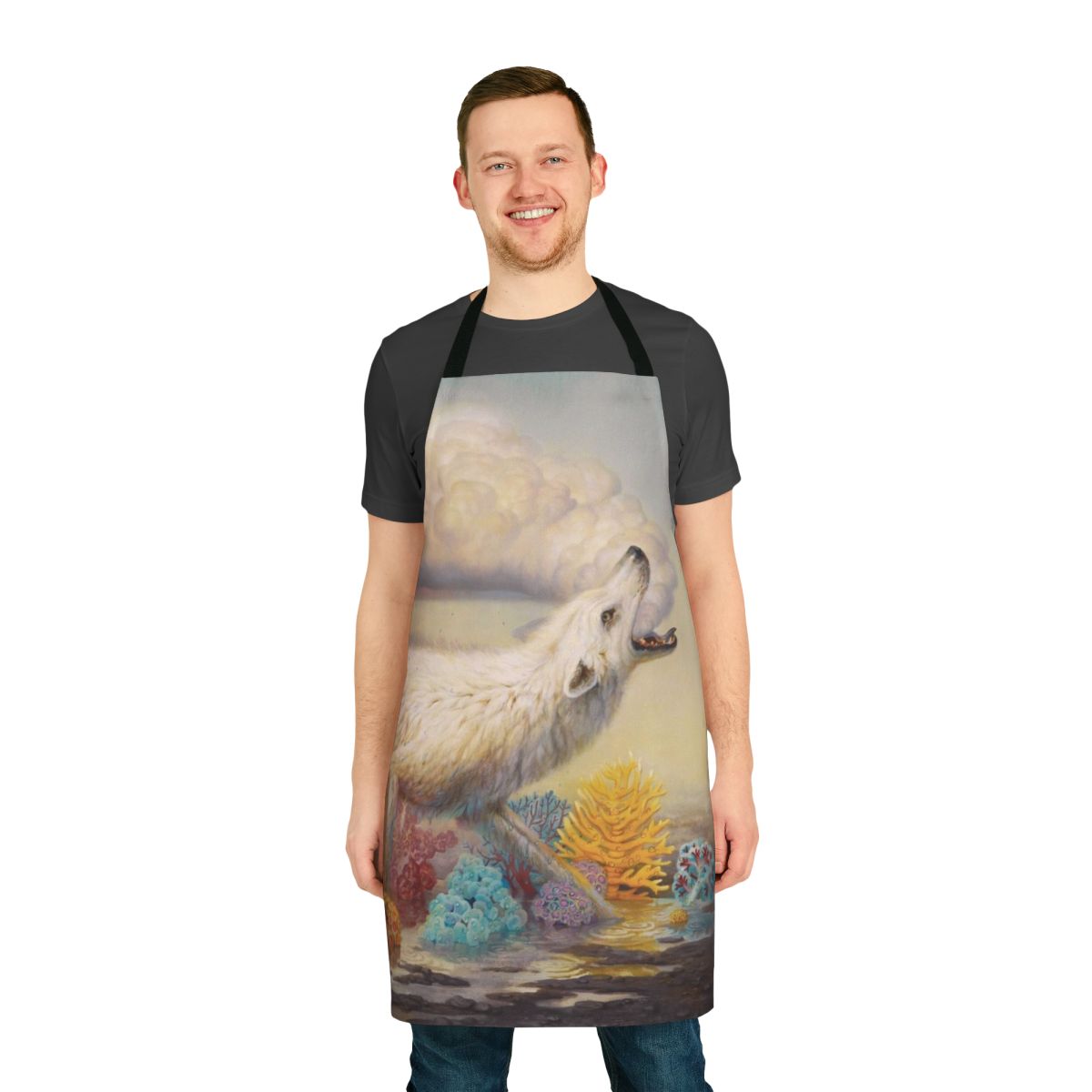 Rival Sons Hollow Bones-themed cooking apron