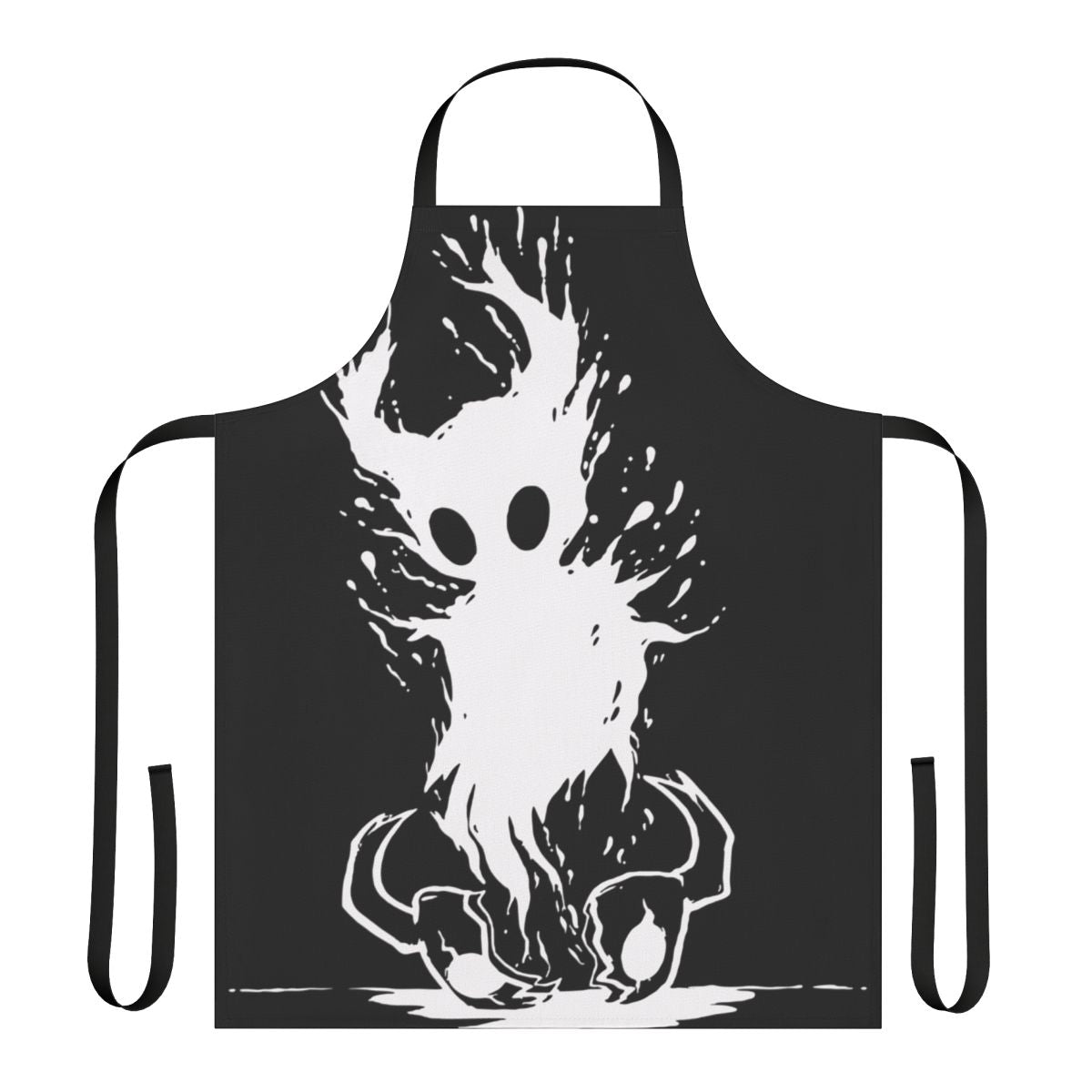 Hollow-inspired adventure apron with fantasy knight design