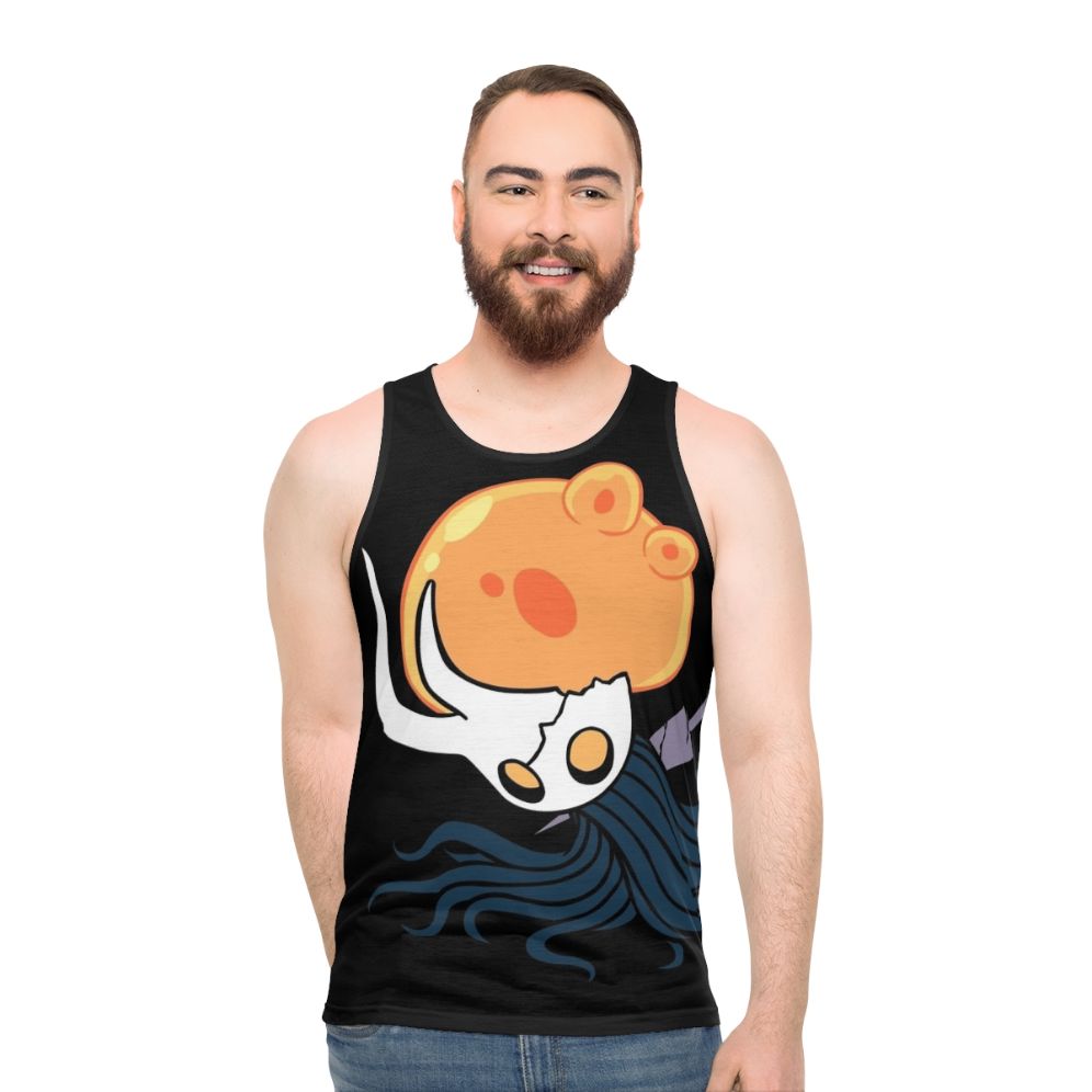 Hollow Knight Broken Vessel Minimal Vector Unisex Tank Top