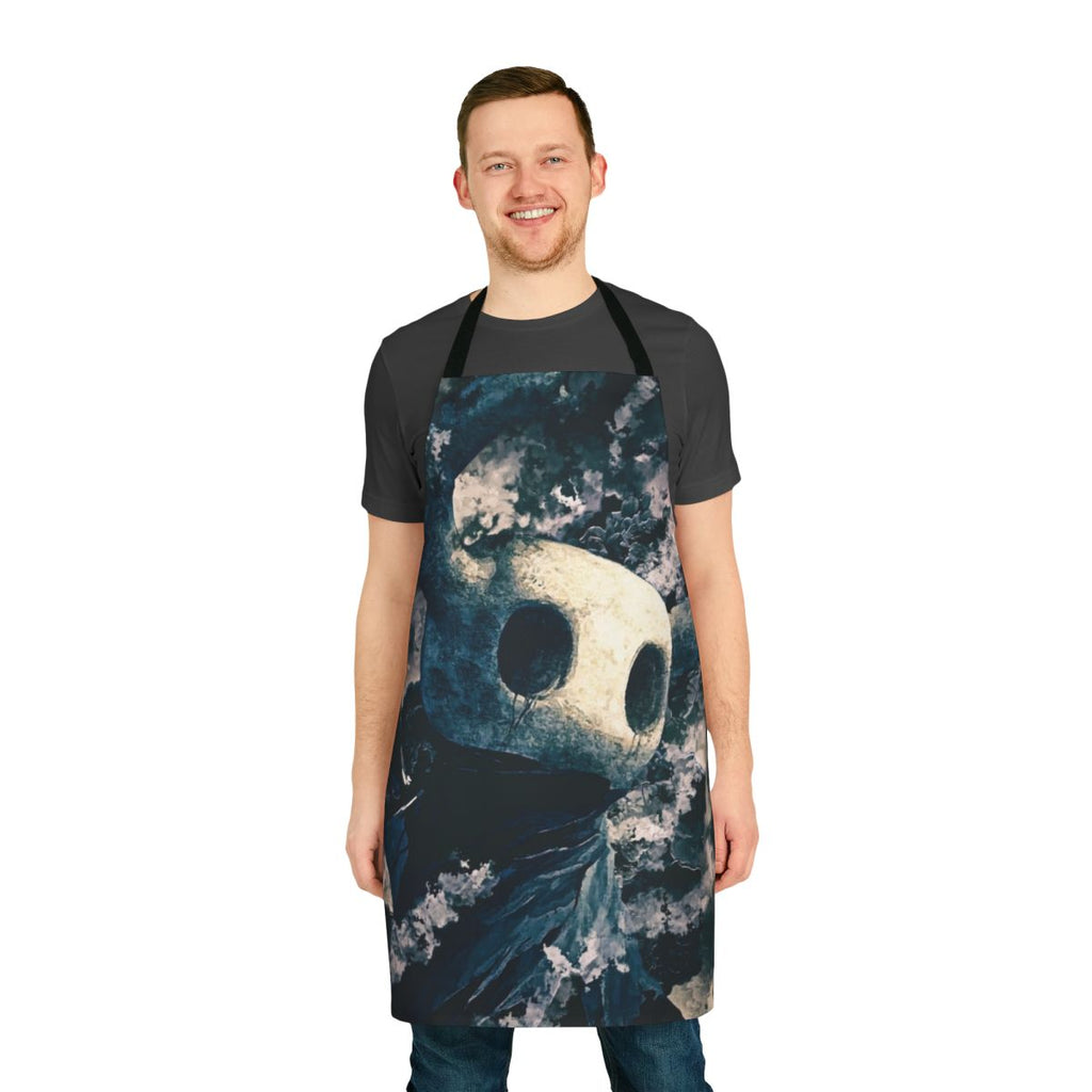 Stylish Hollow Knight-themed apron for the kitchen