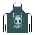 Hollow Knight-themed kitchen apron featuring iconic game characters and artwork