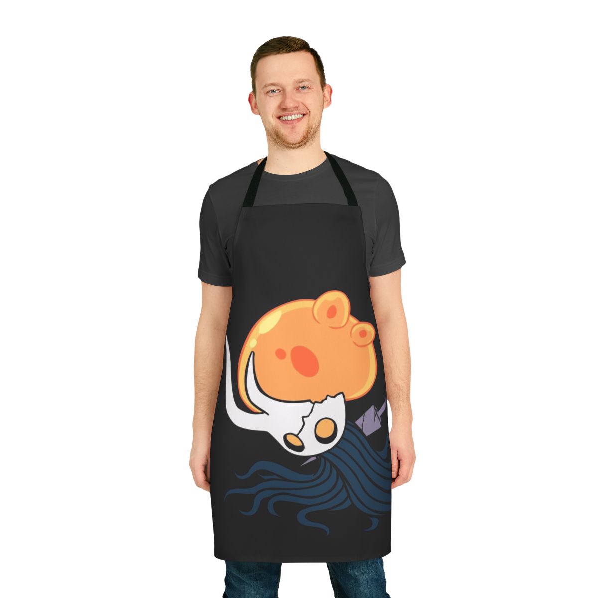 Hollow Knight Inspired Minimal Vector Apron