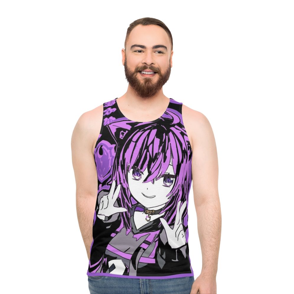 Hololive Gamers Nekomata Okayu Unisex Tank Top