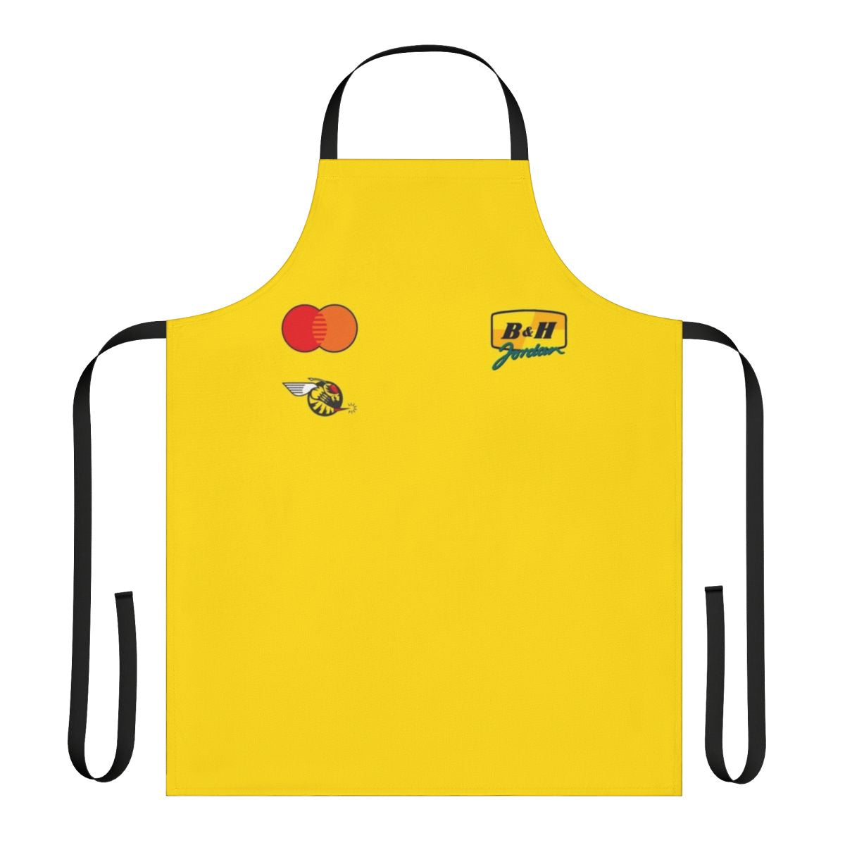 Apron featuring the iconic Jordan F1 team colors and branding