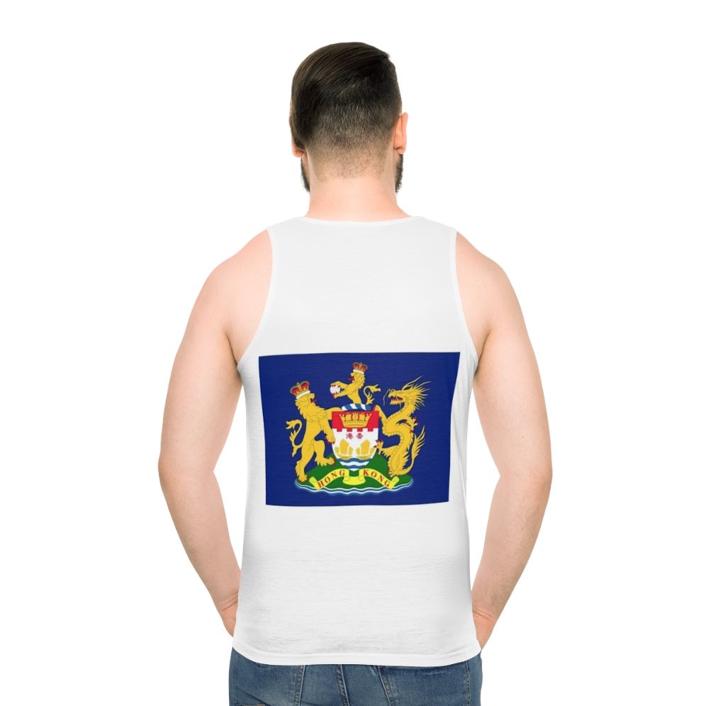 Hong Kong Autonomy Movement Flag on Unisex Tank Top