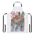 Hook Team Illustration Apron featuring Peter Pan characters