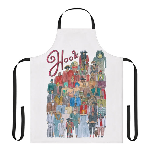 Hook Team Illustration Apron featuring Peter Pan characters