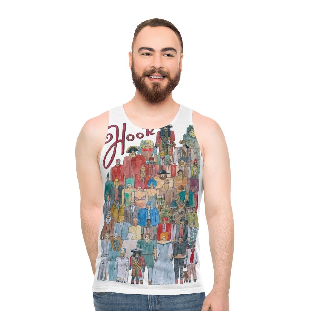 Unisex Hook Team Illustration Tank Top