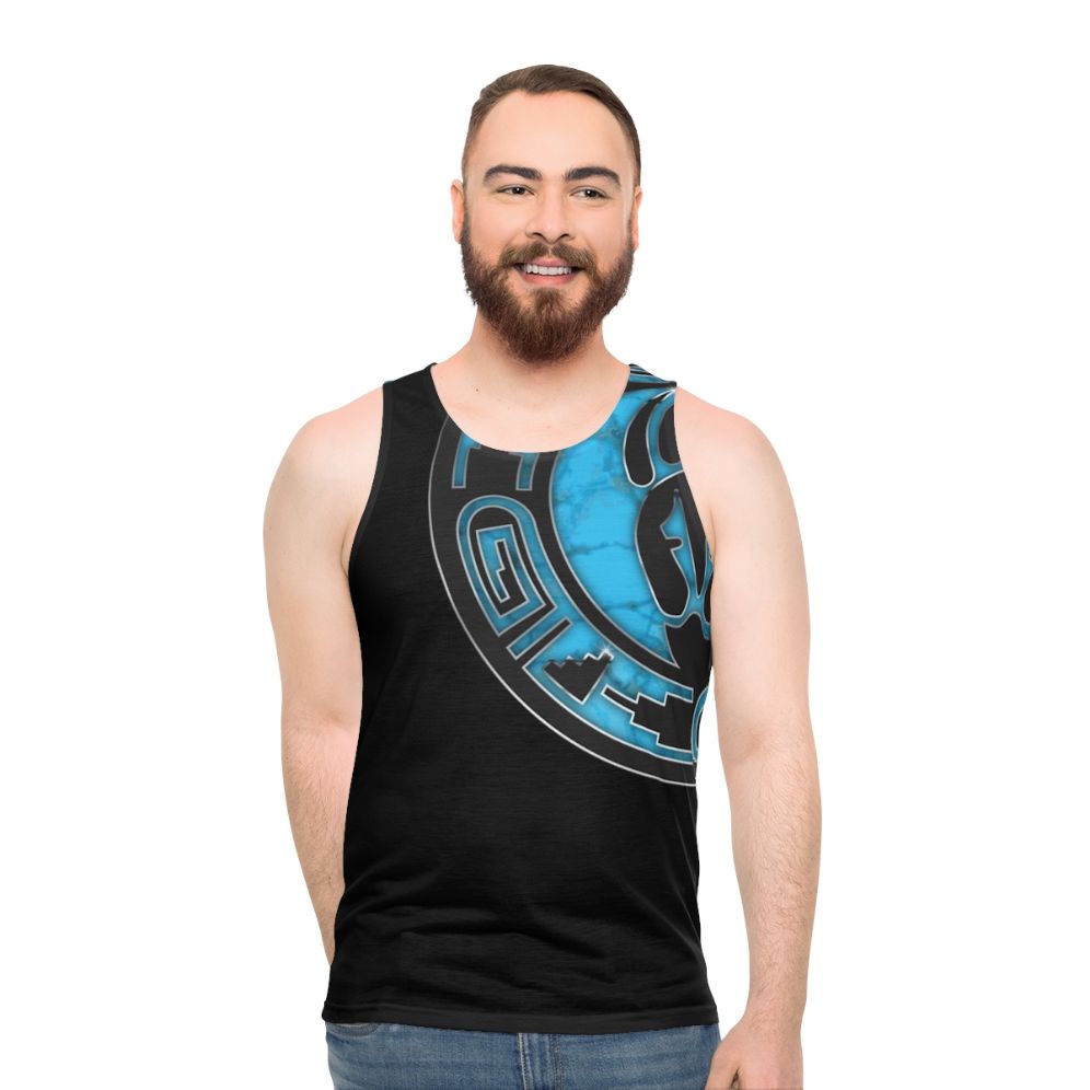 Hopi Bear Paw Native American Unisex Tank Top
