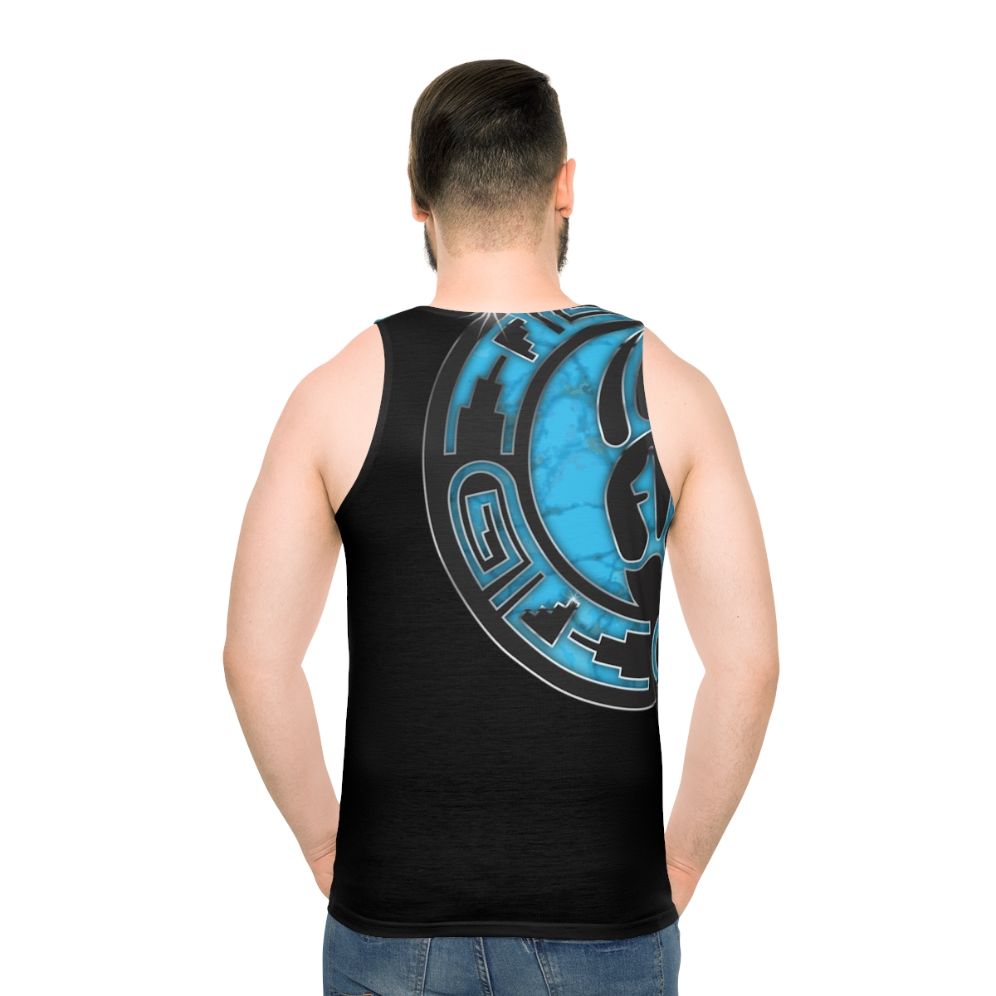 Hopi Bear Paw Native American Unisex Tank Top