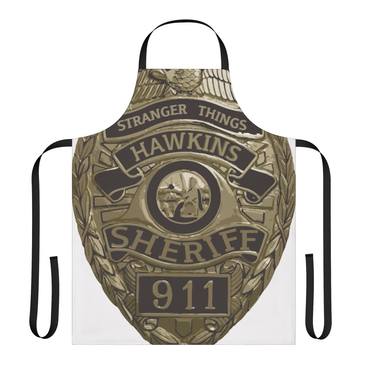Hopping-Good Stranger Things-Inspired Apron with Hopper Design