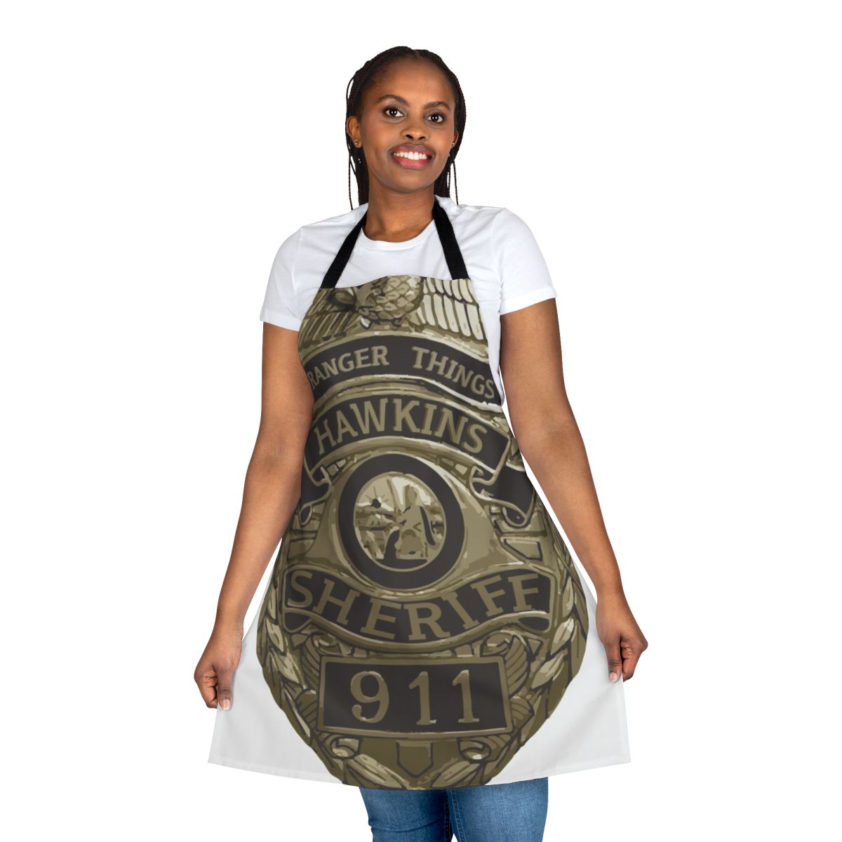 Hopping-Good Stranger Things-Inspired Apron with Hopper Design