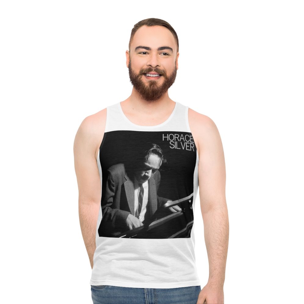Horace Silver inspired jazz tank top for musicians