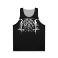 Horna Unisex Black Metal Tank Top