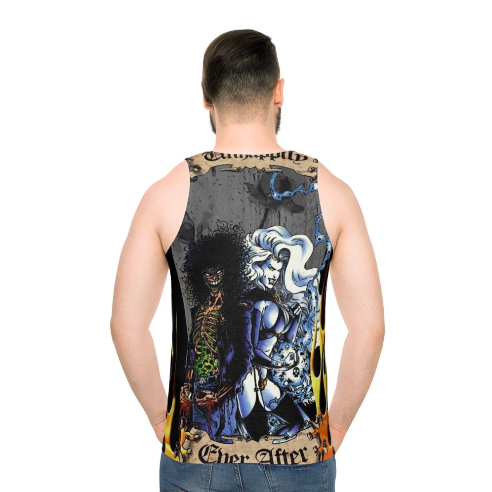 Horror-Inspired Lady Death Evil Ernie Unisex Tank Top